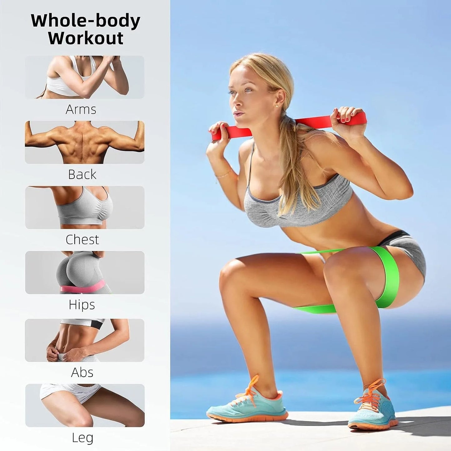 TPE Resistance Bands Fitness Set
